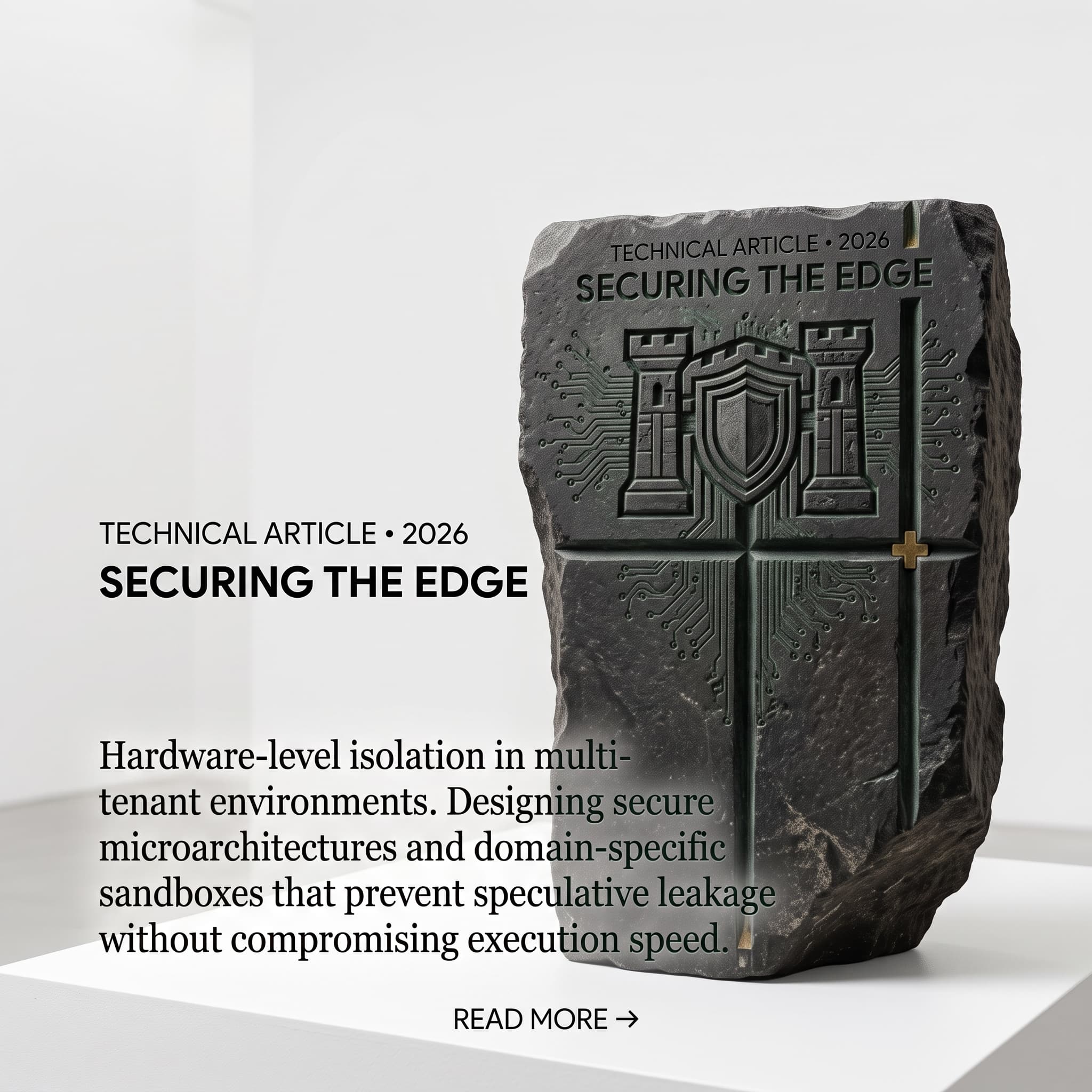 Securing the Edge: Hardware-Level Isolation